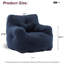 Faux Fur Bean Bag-451945535