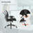 Big and Tall Office Chair 400lbs Mesh Task Chair Ergonomic Computer Chair Height Adjustable Comfort Wide Seat Desk Chair Lumber Support Executive Office Chair-308729948