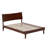 Phoenix Wood Platform Bed with Matching Footboard-324910956-324910953