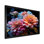«Zinnias Illuminated By Moonlight II», reproduction sur toile