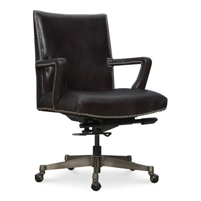 Fauteuil de direction en cuir véritable EC