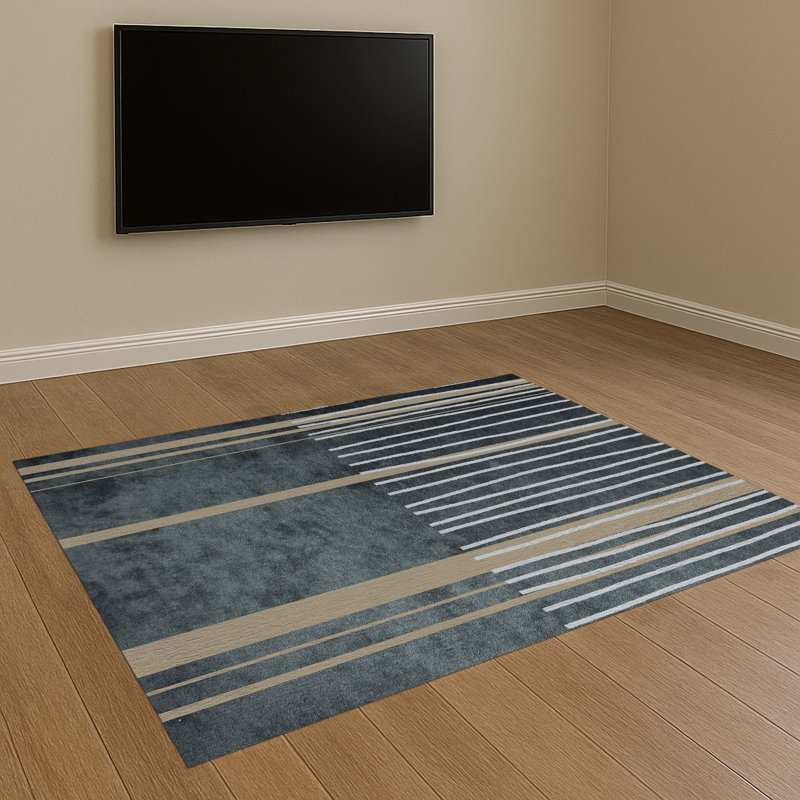 Geometric Area Rug, Rectangle 140 x 200 cm