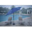 Parasol de marché inclinable 9 pi. Aluminium-1390892829