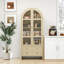 Rangement moderne en bois avec 2 tiroirs, charnière à 180 degrés et unité de cuisine à 5,16 po avec 4 panneaux stratifiés intérieurs