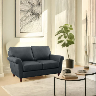 Cherish Genuine Leather Loveseat