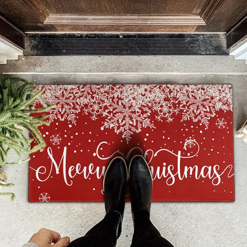 Paillasson de Noël pour l'entrée et l'intérieur
