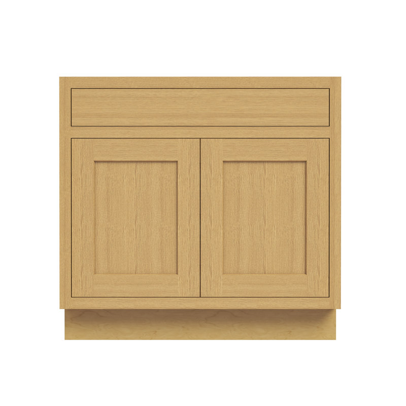 Armoire de base standard de cuisine prête à assembler l 36 po x H 34,5 po x P 25 po CASAINC, W36"x H34.5"