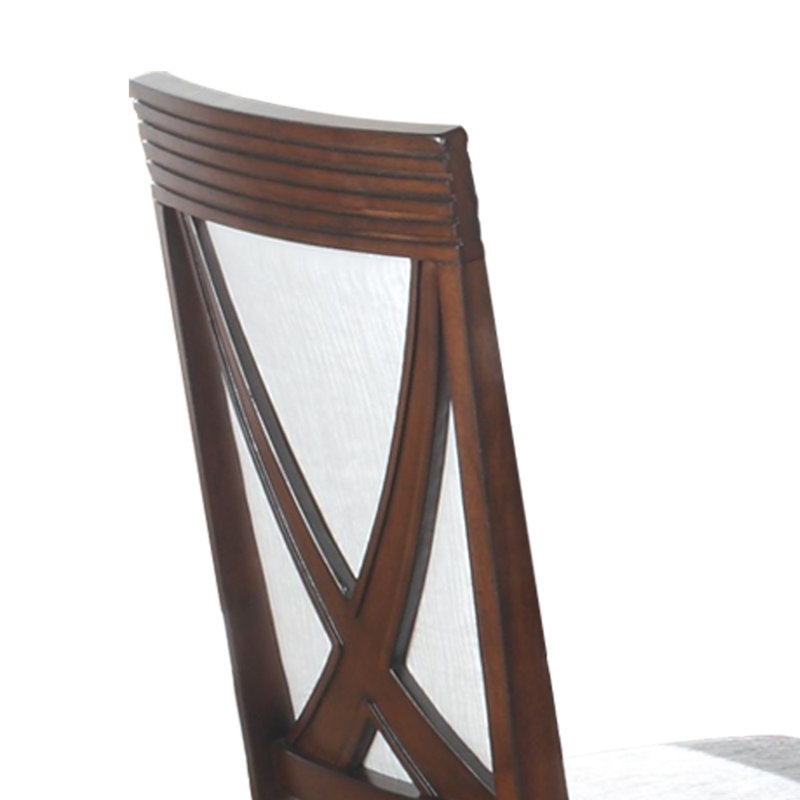 Chaise d'appoint Caityln au fini espresso