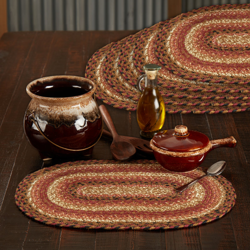 Napperon Danit, 18" L x 12" W Oval