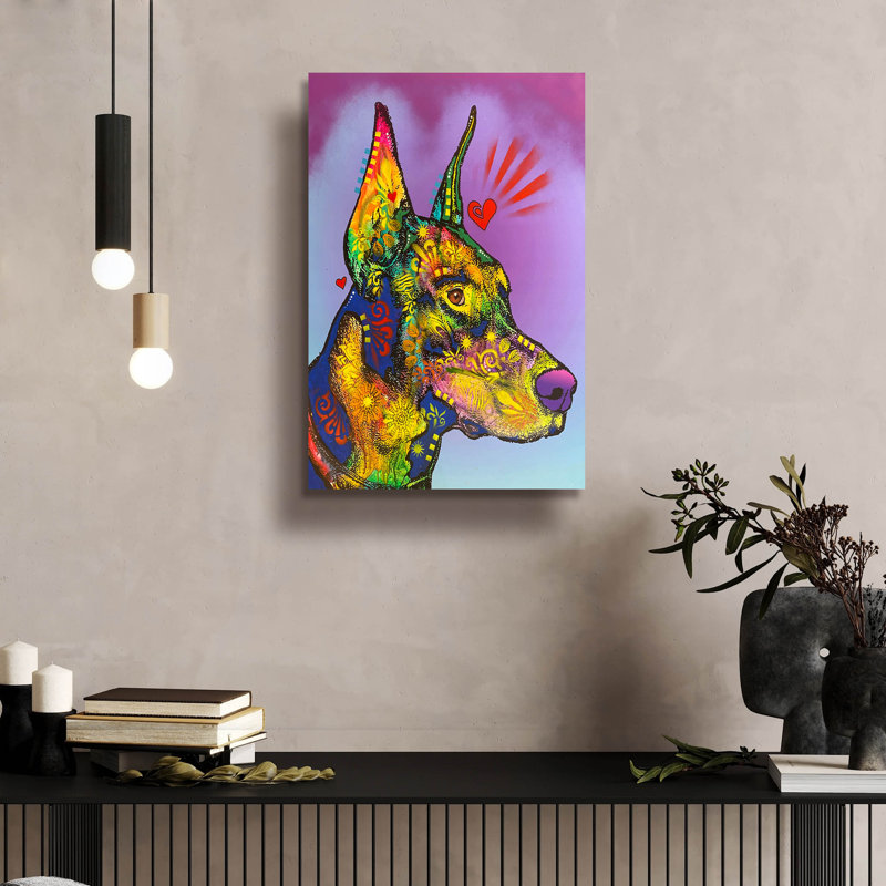 «At A Glance» par Dean Russo, H 24 po x l 16 po x P 0,2 po