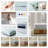 Colour Sense Fitted Sheet Set 4 Piece Cotton Blend Twin Extra Long Dorm Room Set-108571867