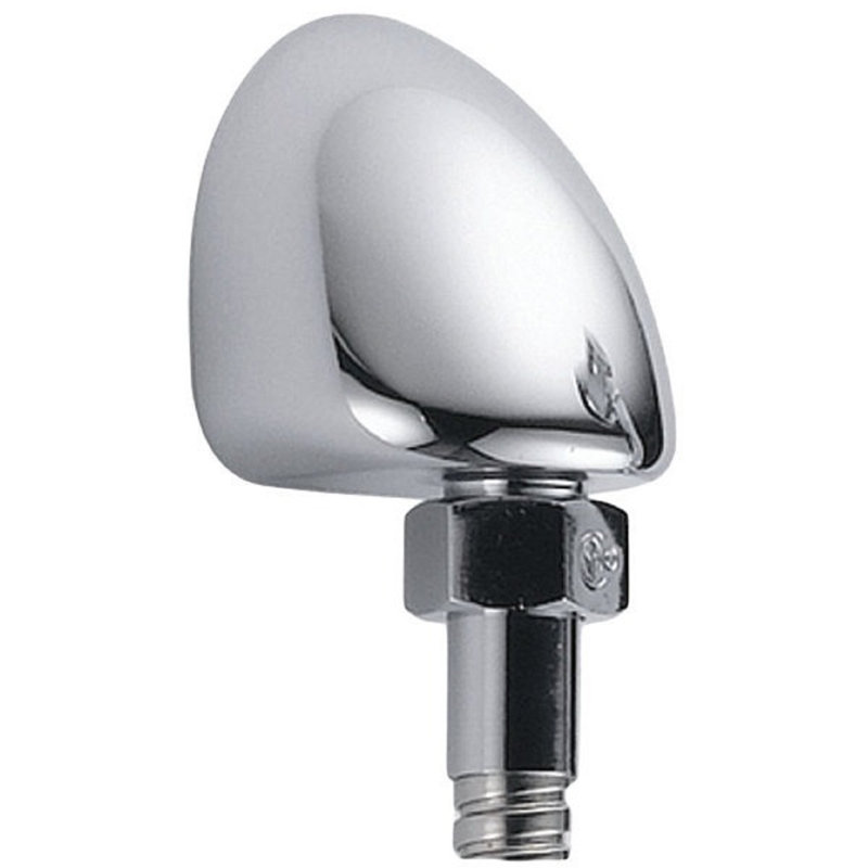Robinet de douche à coude d'alimentation mural, Acier inoxydable Brilliance