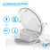 6'' Selectable Color Temperature Dimmable Air-Tight IC Rated LED Canless Recessed Lighting Kit