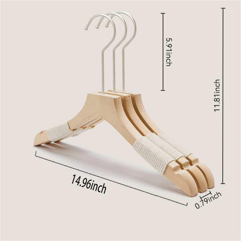 Cintre en bois massif de qualité supérieure, 20