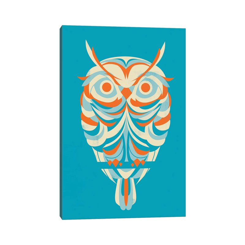 Red Eyes by Jay Fleck - Wrapped Canvas Print, 20.32 cm H x 30.48 cm W