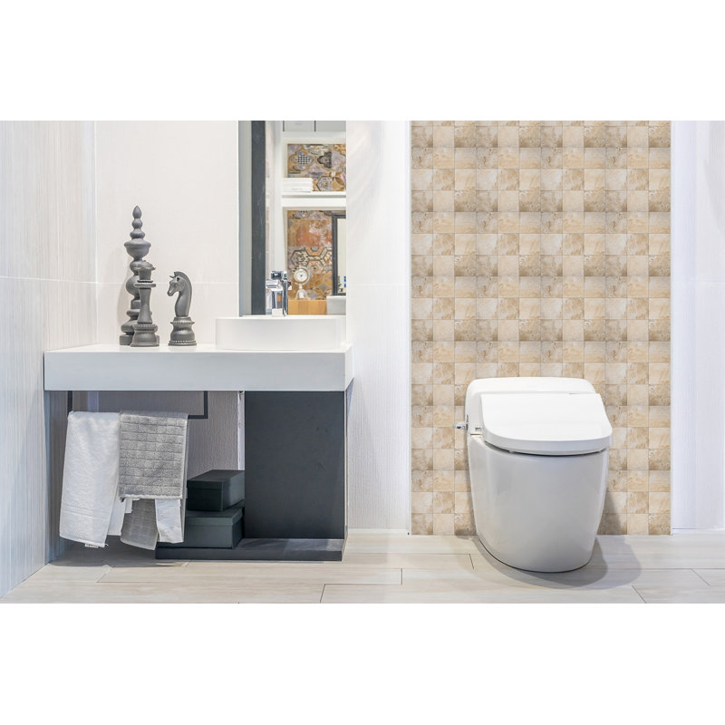 Self Adhesive Vinyl Splashback Wall Tiles Sticker Wall Stickers Tile Peel and Stick 39,37x19,68 Inch
