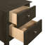 Table de chevet 2 tiroirs Rielyn-68155256
