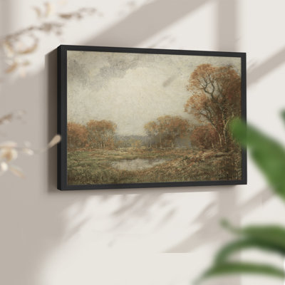 Paysages rétro-DCIV - reproduction encadrée