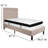 Aluino Panel Tufted Platform Bed and Memory Foam Pocket Spring Mattress-1750381482-1750381481