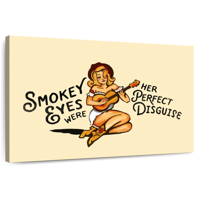 Cowboy Abarca Smokey Eyes, H 30 po x l 45 po