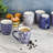 Red Barrel Studio® Mathre 6 Piece 12 Ounce Assorted Design Stoneware Mug Set in Blue and White