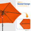 Parasol de marché 7,5 pi Blaise-290991858