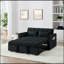 Canapé-lit pliable polyvalent avec dossier réglable pour un confort ultime-1890007186