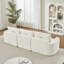 Canapé surdimensionné en chenille 3 places avec design ergonomique-41904314-41904317