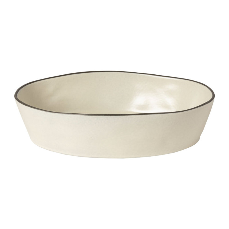 Large Oval Baker Stacked Organic