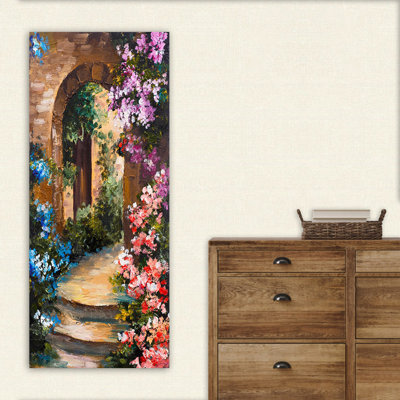 Peinture sur toile tendue