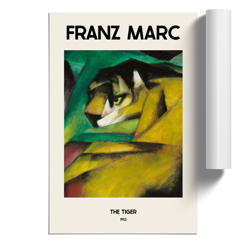 The Tiger - No Frame Painting, 42cm H x 30cm W x 0.1cm D
