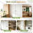 5-Panel Solid Manufactured Wood Swing Door-123667901