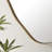 Loscalzo Pebble Metal Framed Wall Mirror - Organic Shape Hallway Mirror-465946986
