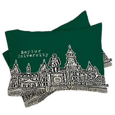 Bird Ave Baylor University Pillowcase