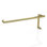 Mimas 35.75 in. x 78 in. Fully Frameless Glass Hinge Towel Bar Shower Door