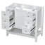 Base de meuble-lavabo simple 35,51 Mulina seulement-909682250