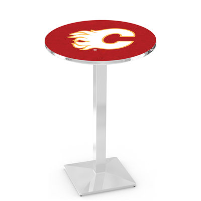 Round Metal Base Dining Table