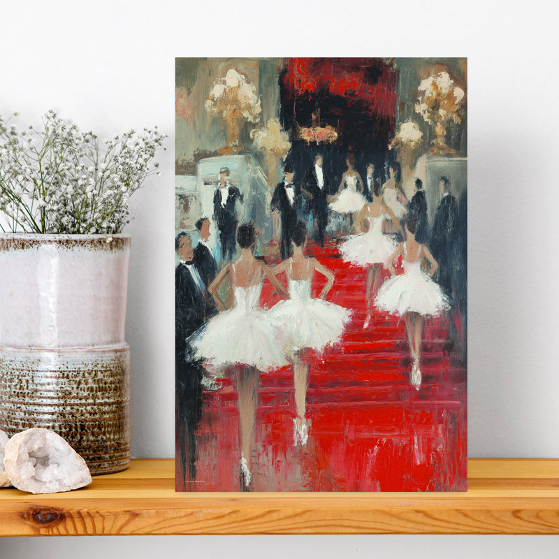 Grace and Glamour, art mural contemporain, H 18 po x l 12 po
