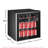 Frigidaire 60 Can Beverage Cooler, 1.6 Cu. Ft. Glass Door Compact Refrigerator, Black