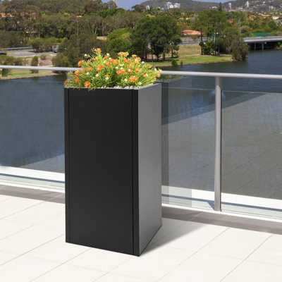 Boîte à fleurs en métal Hagans