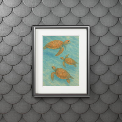 Posters Single Picture Frame Print