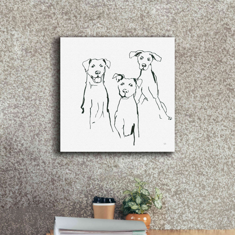 Impression sur toile par Chris Paschke, H 18 po x l 18 po x P 0,75 po