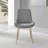 Simsbury Velvet Modern Upholstered Quilt Stitched Tapered Metal Leg Luxury Dining Chairs-855698037-855698032