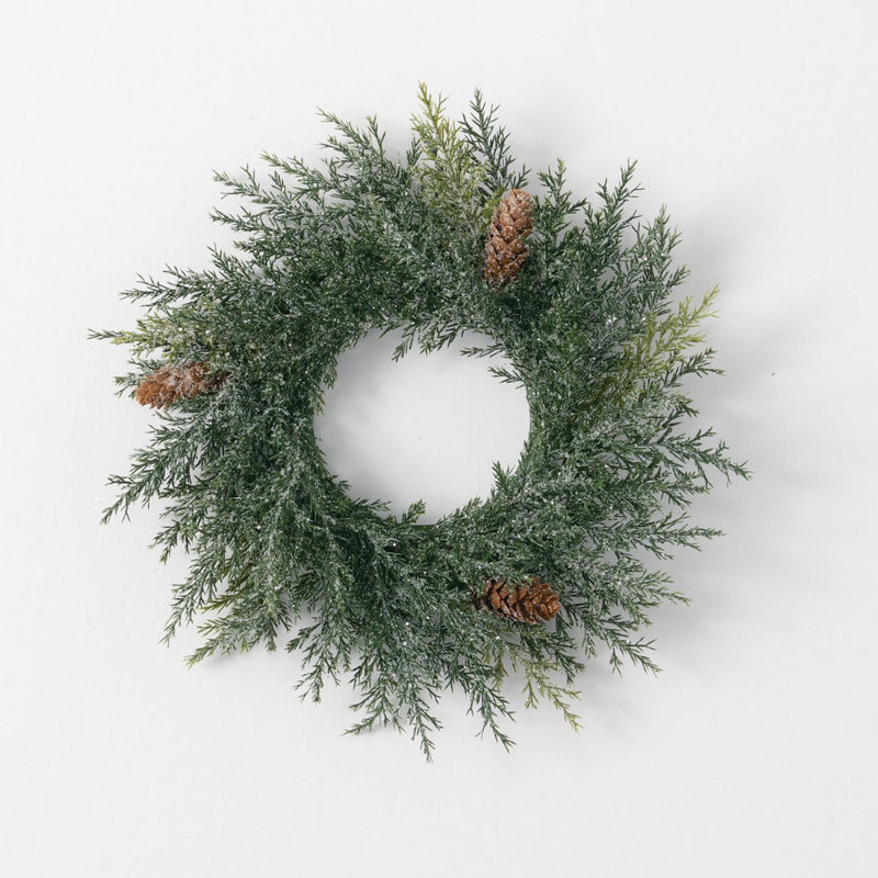 Couronne artificielle 12 po Arborvitae