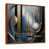 Brown Floater Framed Canvas