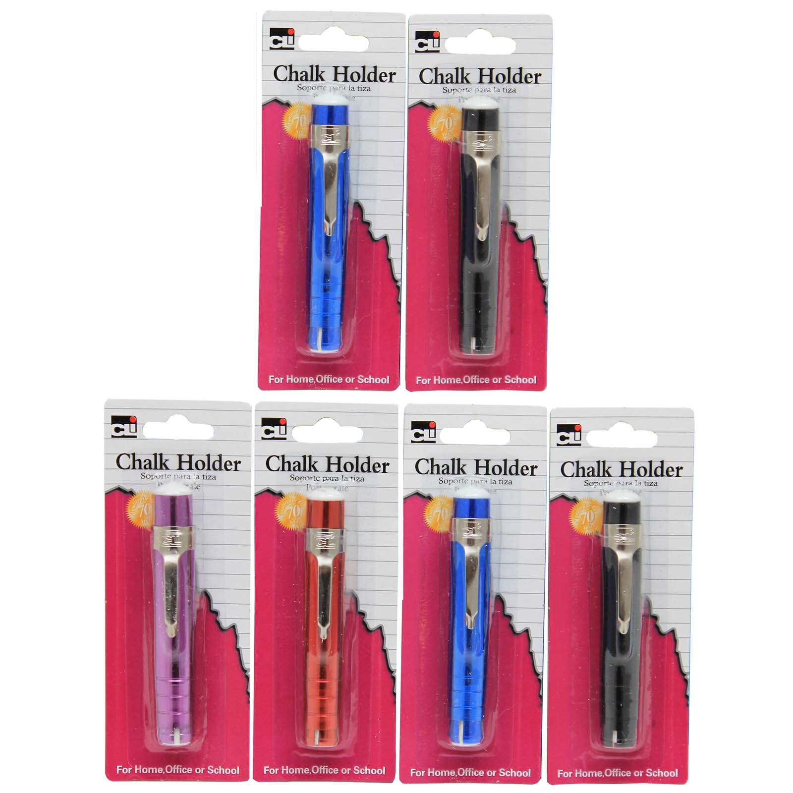  Charles Leonard Dry Erase Markers, Pocket Style with