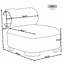 Modern Pet-Friendly Accent Chair with Curved Backrest, Solid Wood Base and Easy-Clean Upholstery-133525562