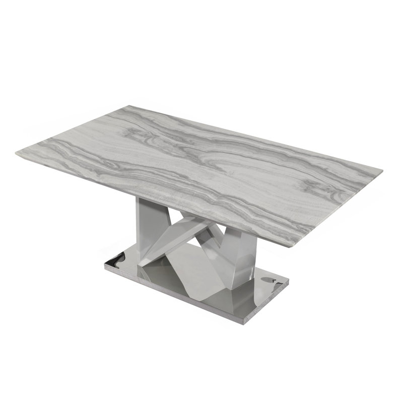 CAROLINE GREY DINNG TABLE