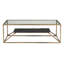 Table basse laiton