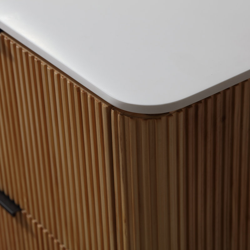 Meuble-lavabo de salle de bain flottant 24 po avec évier 24 po